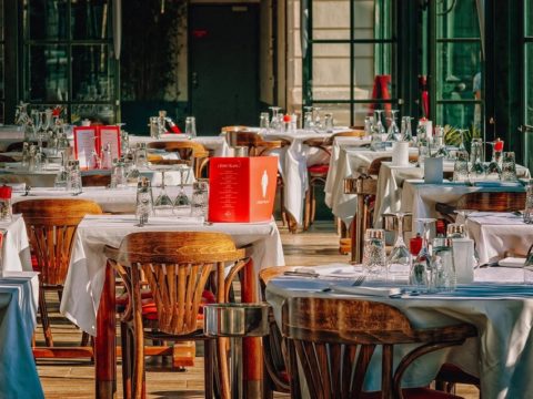 a restaurant